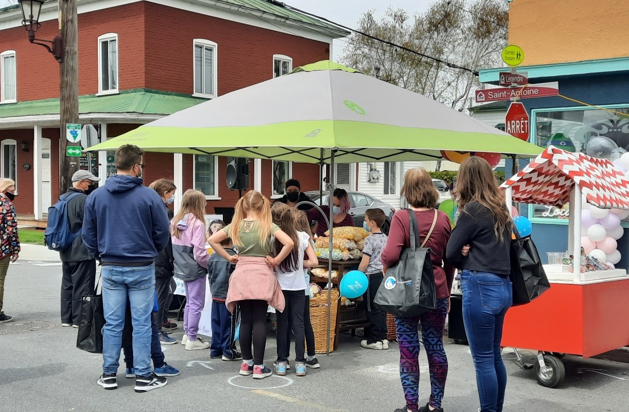 Kiosque au Marché du printemps 2024