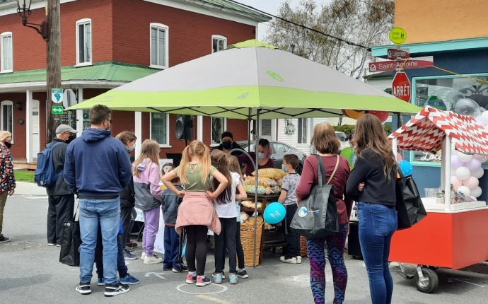 Kiosque au Marché du printemps 2024